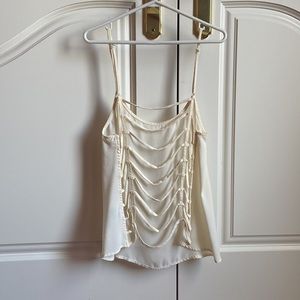 Backless tank top